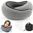 Pernă de călătorie ergonomică, tip melc