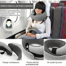 Pernă de călătorie ergonomică, tip melc