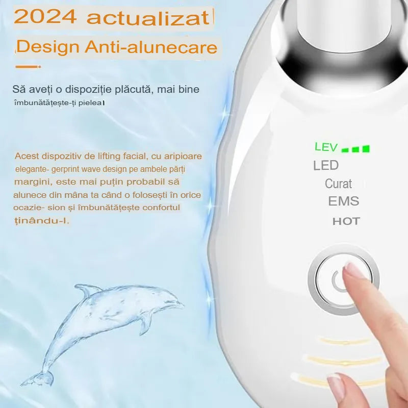 Aparat de masaj electric pentru gât și față